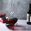 Bentuk Ular Decanter 600ml Crystal Glass Decanter